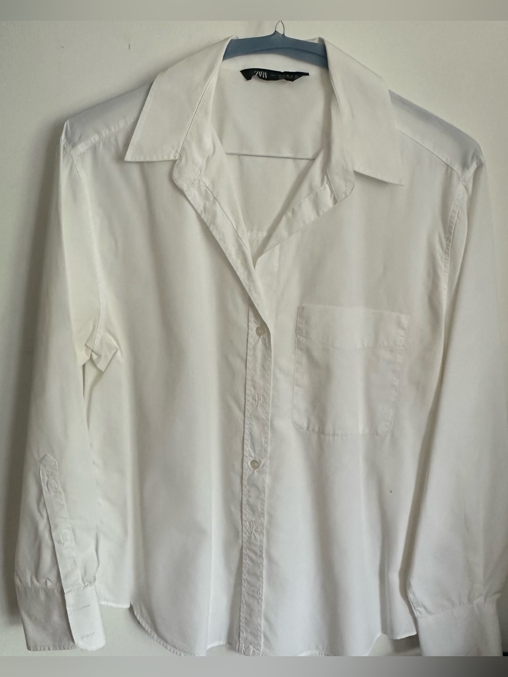 Zara Women’s Long-Sleeve Button-Up Shirt